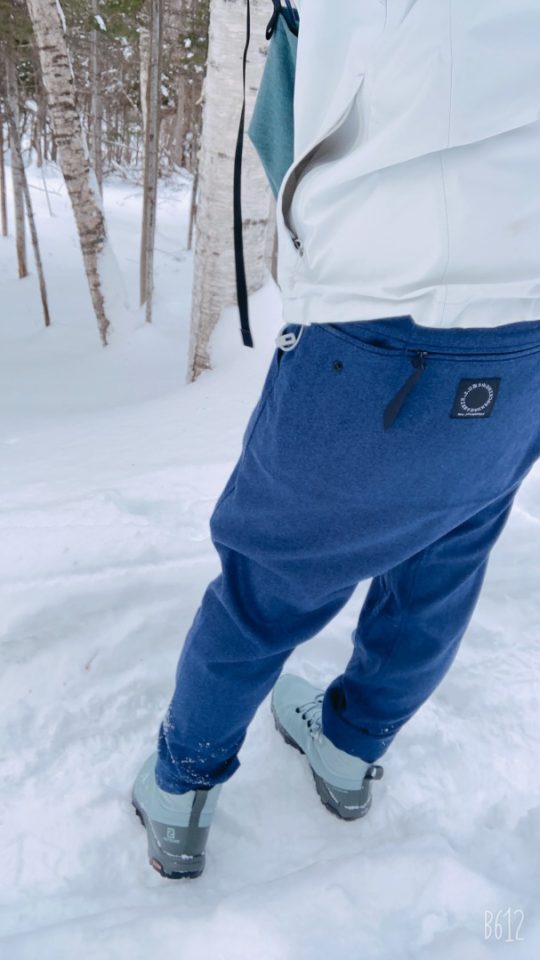 山と道 Merino 5-Pocket Pantsは冬登山に最適！女性用Mサイズを着用の ...